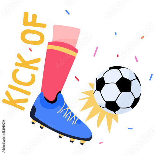 A football match flat icon download