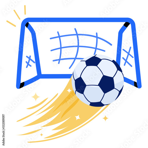 A football match flat icon download