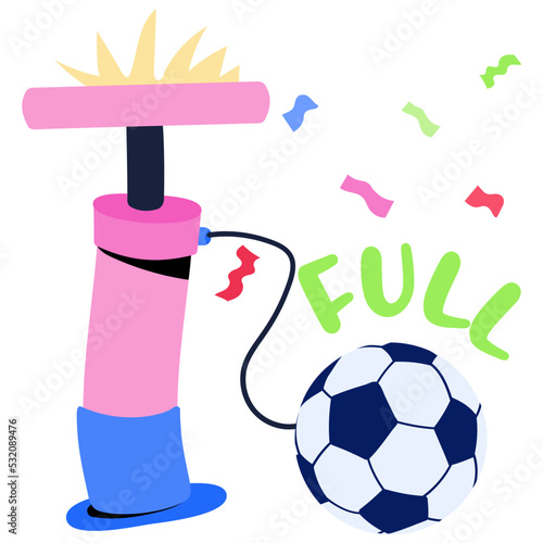 A football match flat icon download