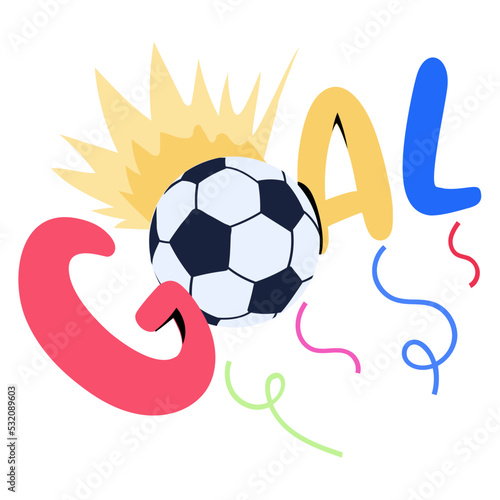 A football match flat icon download