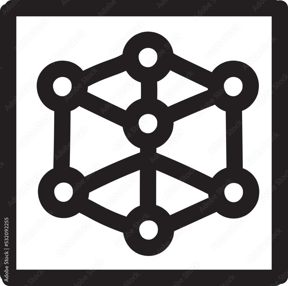 periodic table doodle icon