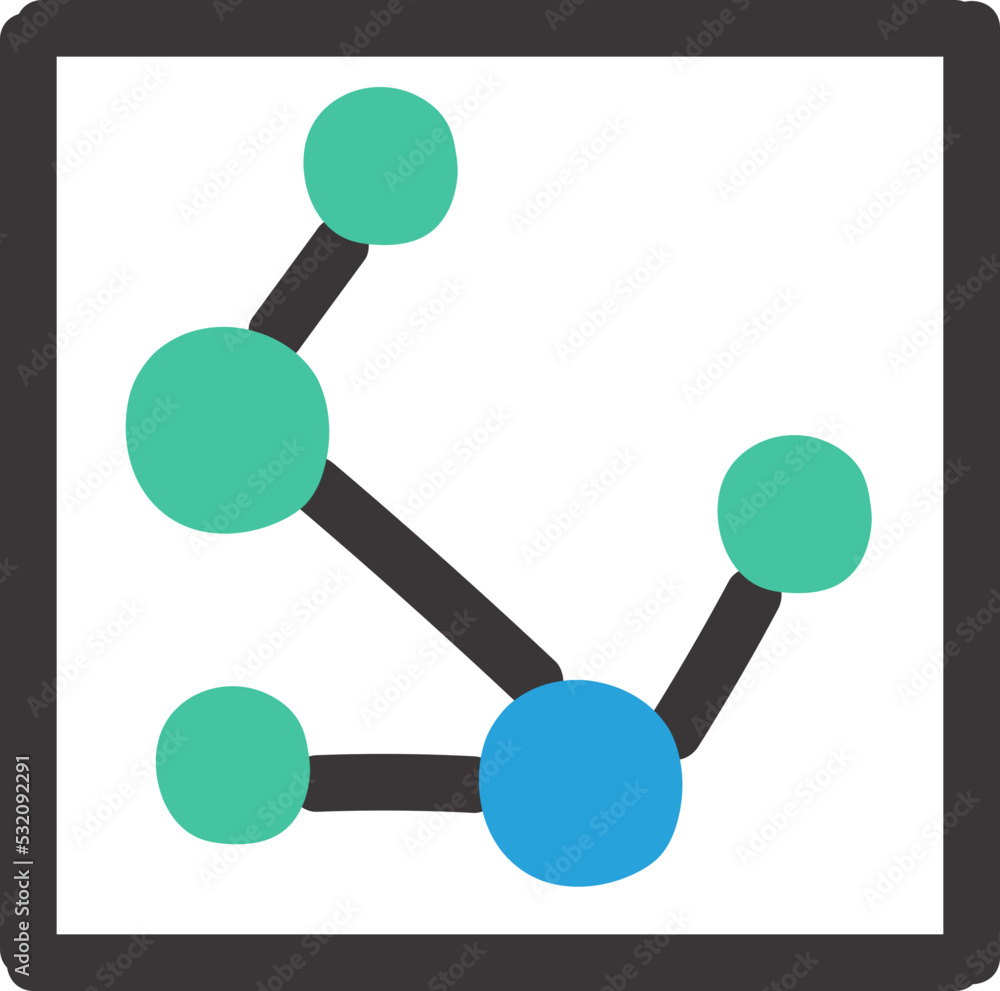 periodic table doodle icon periodic table doodle icon