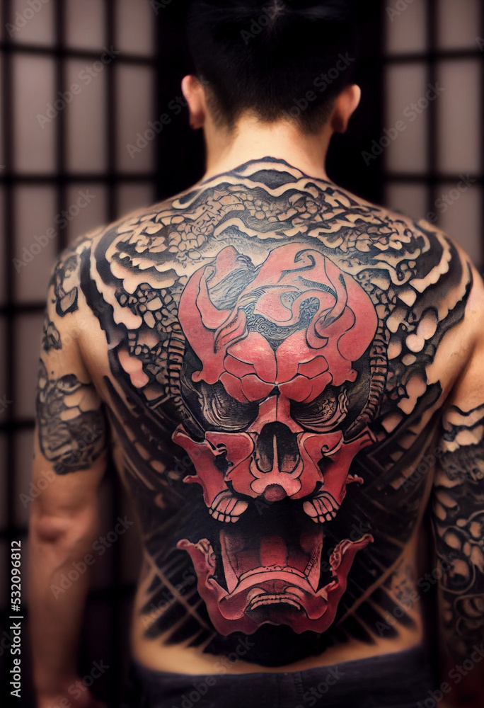 Back Japanese Tattoo by Hajin  Tattoo Insider