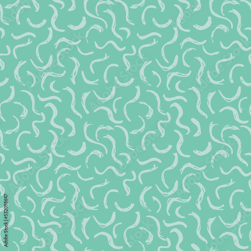Vector Seamless Hand Drawn Scribble Pattern. Minimal Artistic Sketch Endless Print.