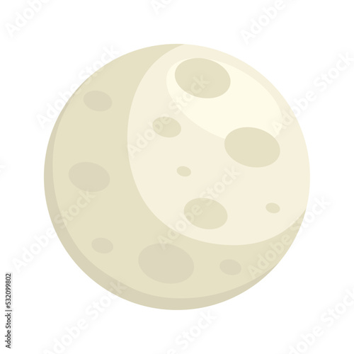 full moon space