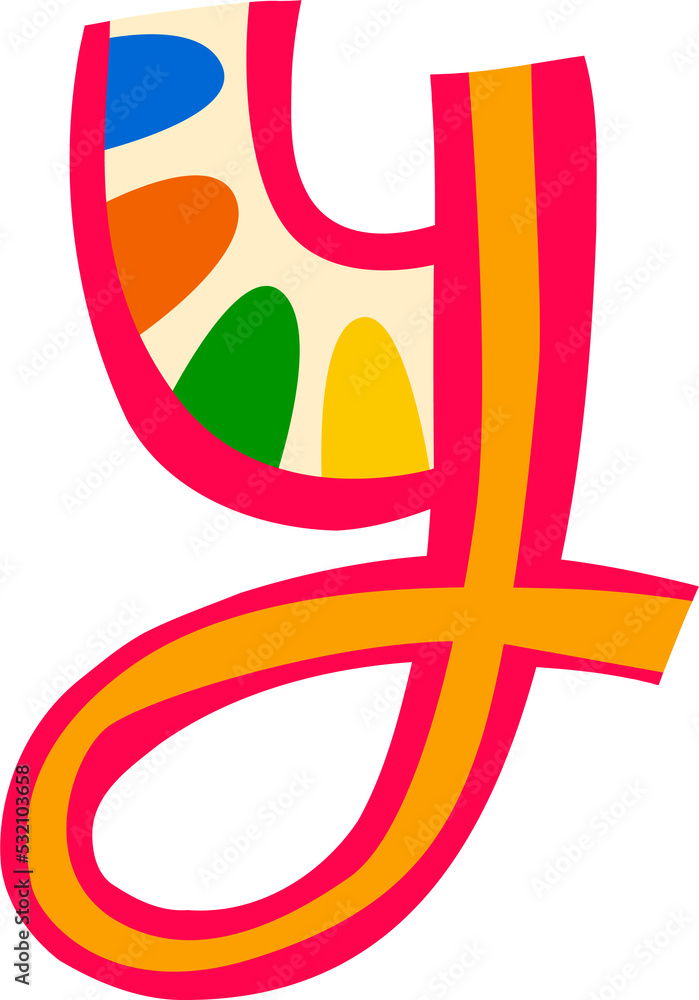Mexican cartoon font symbol, English ABC letter Mexican cartoon font symbol, English ABC letter