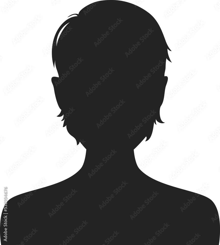Social media user profile avatar of young woman Social media user profile avatar of young woman