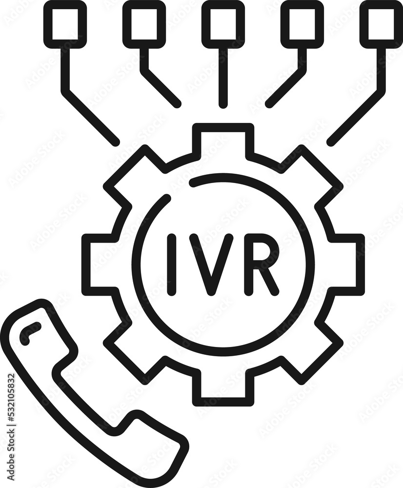 Interactive voice response app, isolated receiver settings Interactive voice response app, isolated receiver settings