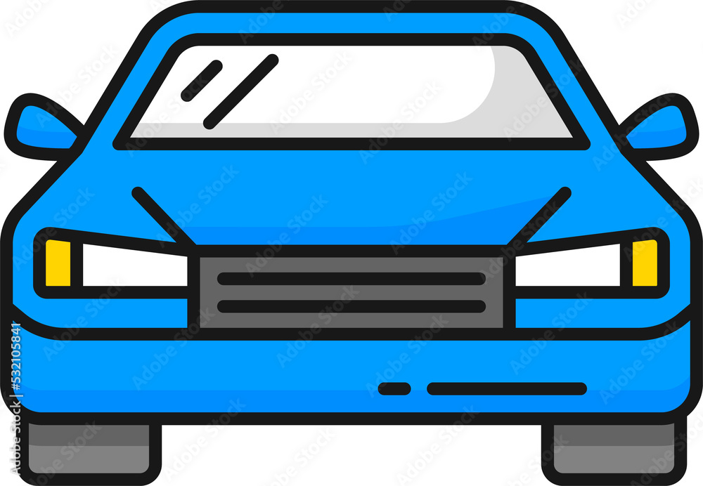 Mercedes benz traditional German car outline icon Mercedes benz traditional German car outline icon