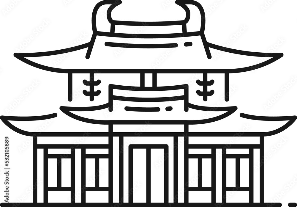 Large Buddhist temple Chi Lin Nunnery building Large Buddhist temple Chi Lin Nunnery building