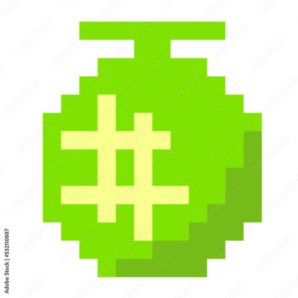 メロン ドット絵 アイコン メロン ドット絵 アイコン
