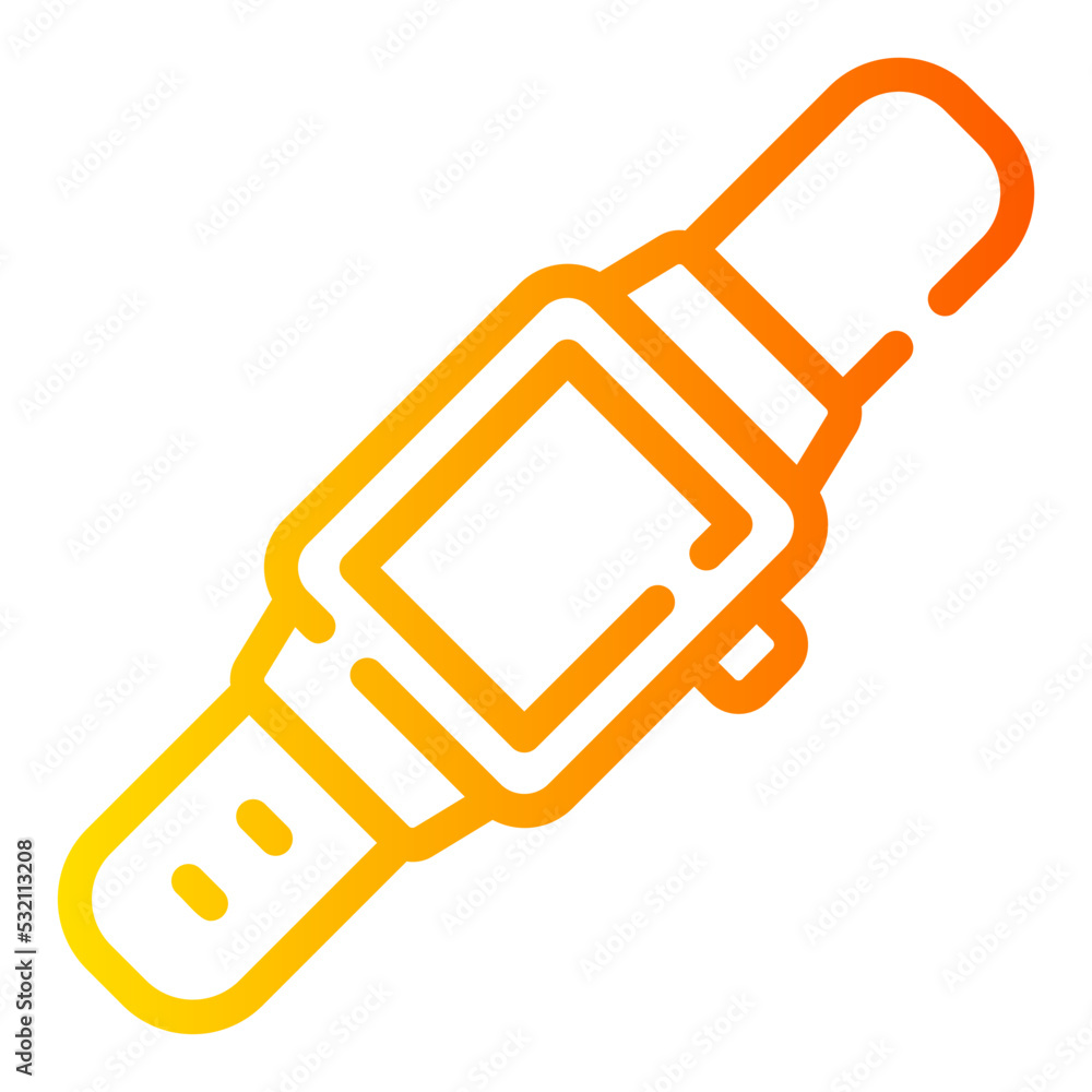 smart watch gradient icon smart watch gradient icon