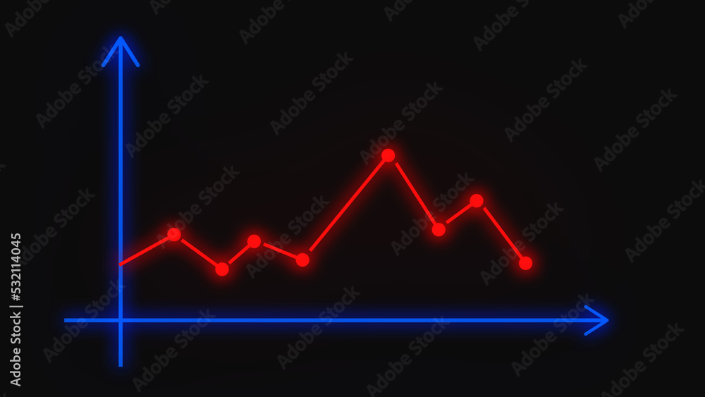 Rising Graph animation easy to use, digital analyzing graph motion graphic Rising Graph animation easy to use, digital analyzing graph motion graphic