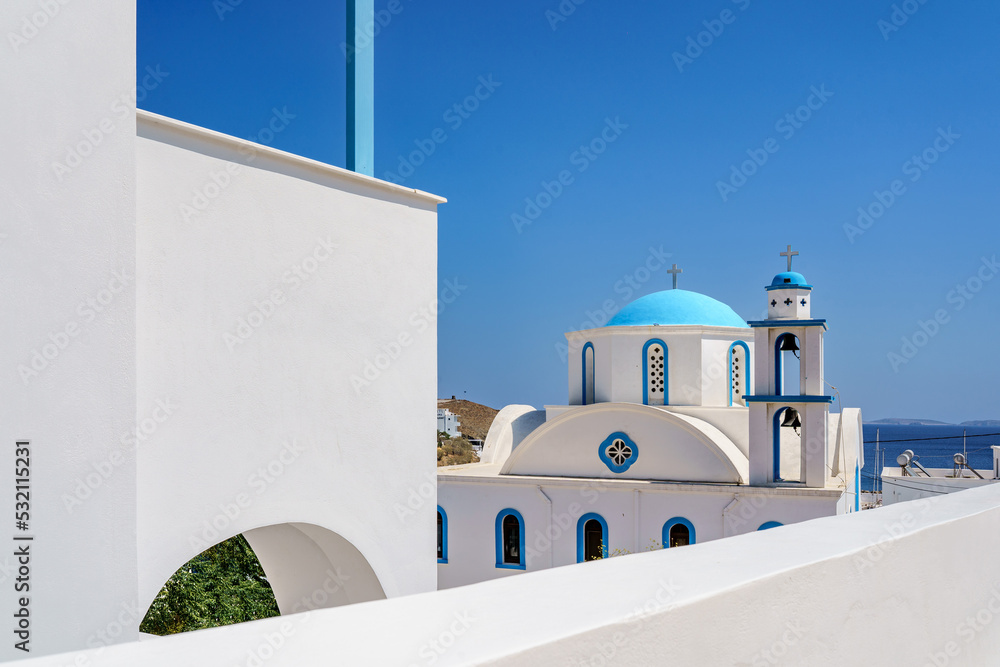 Architektura na Greckiej wyspie Astypalea