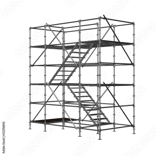 Obraz na płótnie scaffolding 3b w salonie