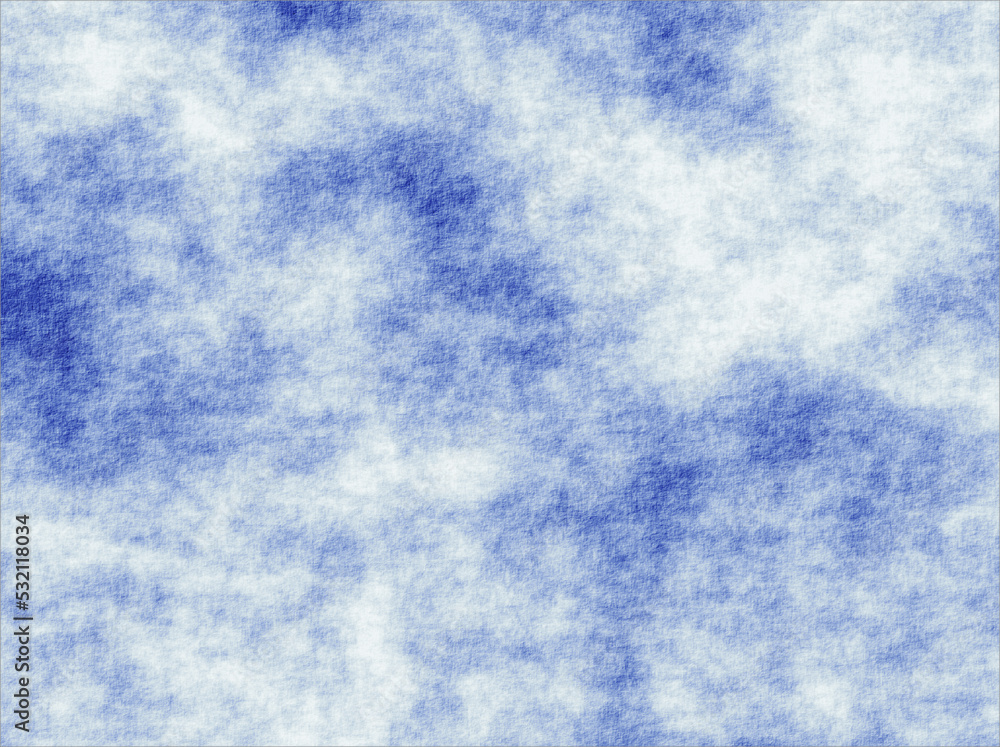 an illustrative image, such as blue and white clouds in the morning or afternoon.
