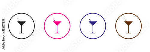 Martini. Vector image.
