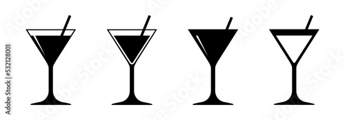 Martini. Vector image.