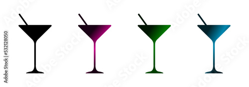 Martini. Vector image.