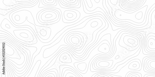 Topographic map background. silver line topography maount map contour background, geographic grid. Abstract vector illustration.