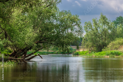 rzeka Warta niziny w polsce