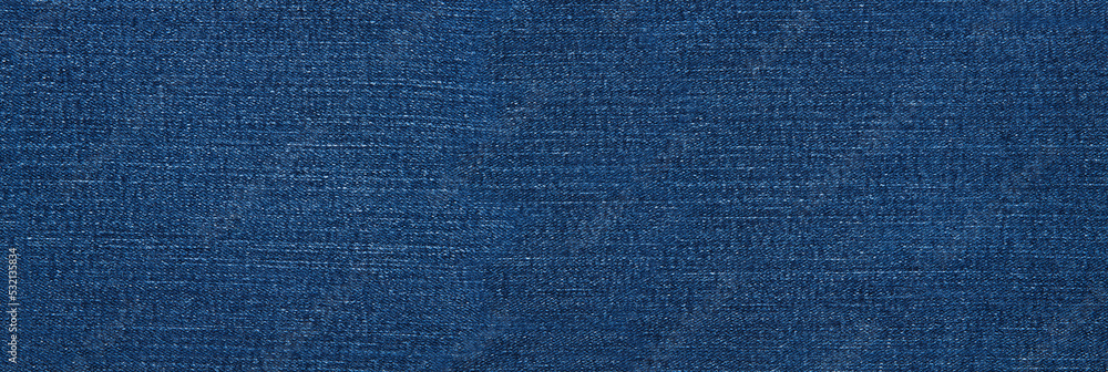 Banner Macro jeans textured background. Blue denim pattern top view and copy space. Template blank backdrop. Fashion cloth pattern mockup. Top view flat lay vintage trousers material. Selective focus Banner Macro jeans textured background. Blue denim pattern top view and copy space. Template blank backdrop. Fashion cloth pattern mockup. Top view flat lay vintage trousers material. Selective focus