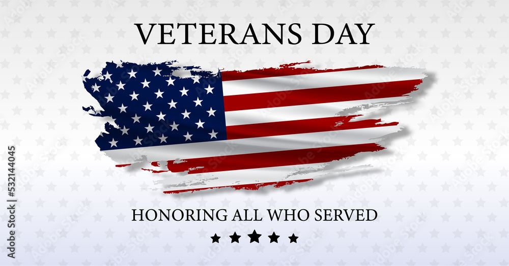 Veterans Day USA Flag Background Veterans Day USA Flag Background