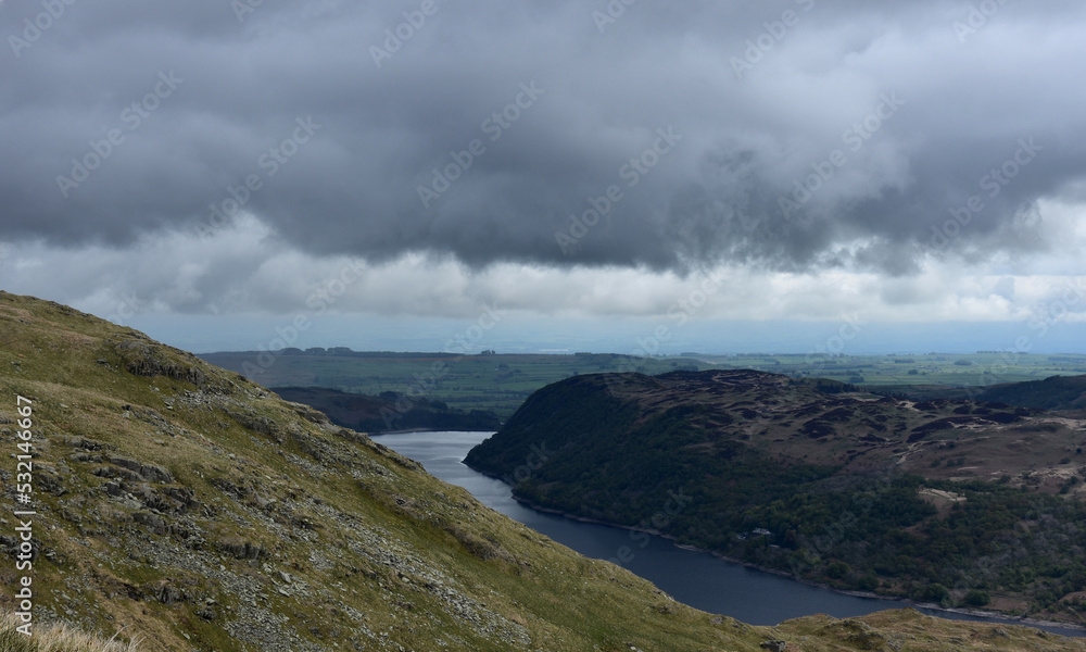 Storm Clouds Over Haweswater Resevoir in the Lake District