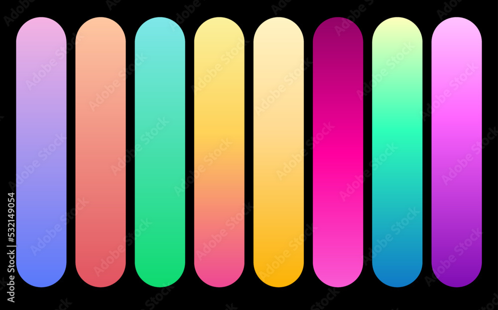 Fototapeta premium gradient color background. Modern screen vector design for mobile app. Soft color gradients.