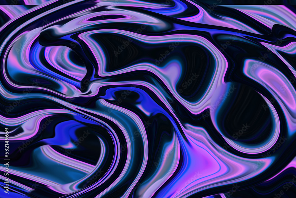 Obraz premium Abstract Colorful fluid background closeup. Highly textured. High quality details. Liquid forms an abstract background, perfect for wallpaper etc.