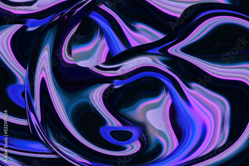 Abstract Colorful fluid background closeup. Highly textured. High quality details. Liquid forms an abstract background, perfect for wallpaper etc.