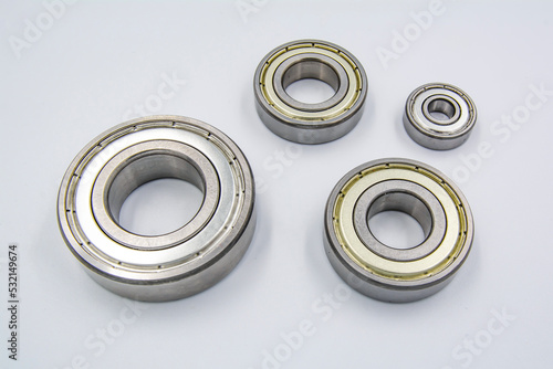  Ball Bearings Deep groove Single Row 8mm 10mm 12mm 14mm Metal Shield Ball Bearing Steel