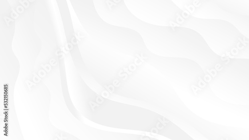 abstract white and grey background with dynamic shape for modern decorative graphic design element 
