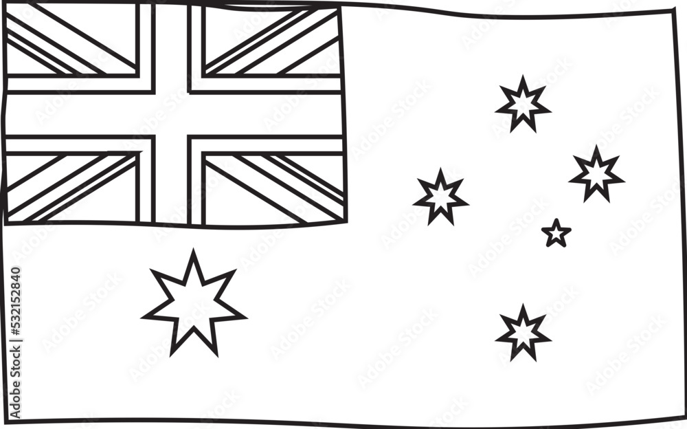 Fototapeta premium national flag icon
