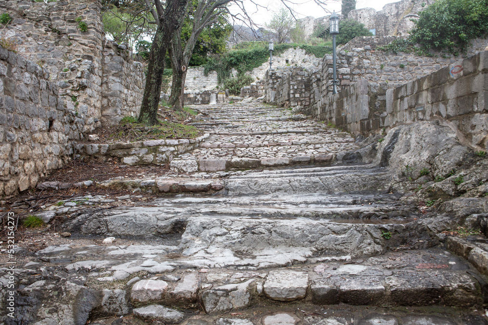 View from Old Fort of Bar, Montenegro