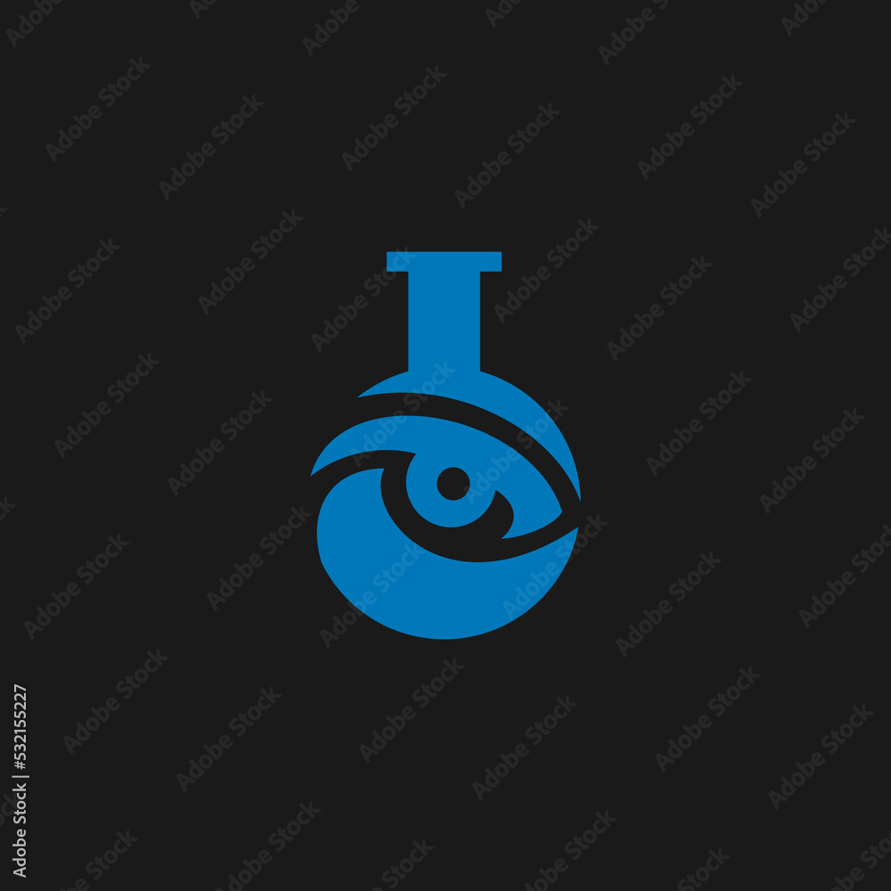 Obraz premium eye lab logo