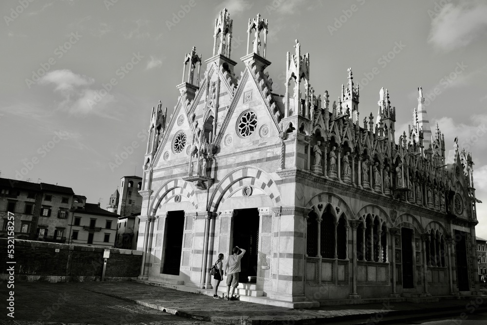 Wunderschöne Aufnahme in Pisa Toskana Italien Wunderschöne Aufnahme in Pisa Toskana Italien