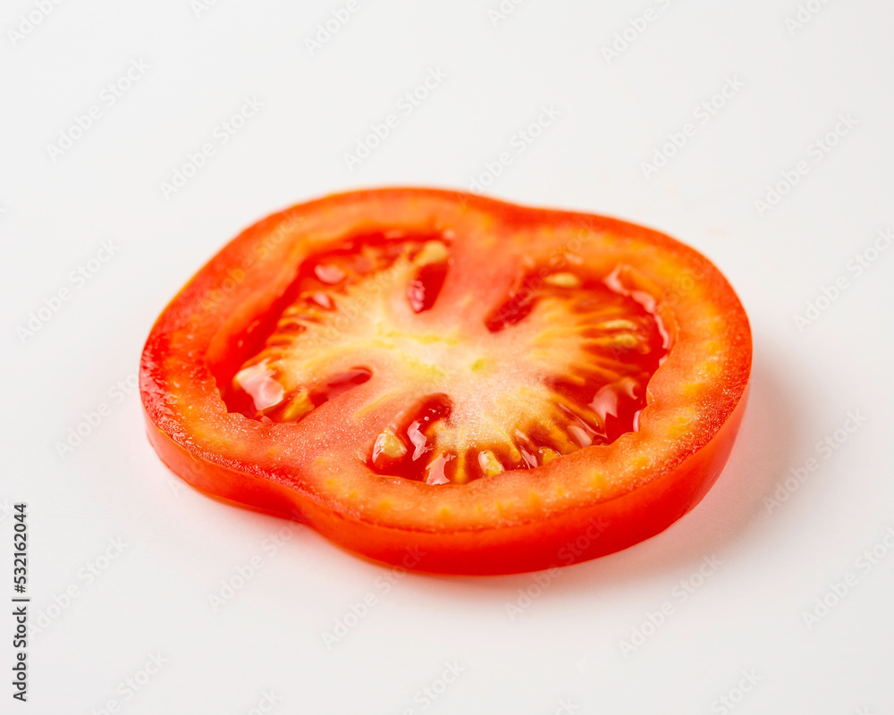 One Red Tomato Slice