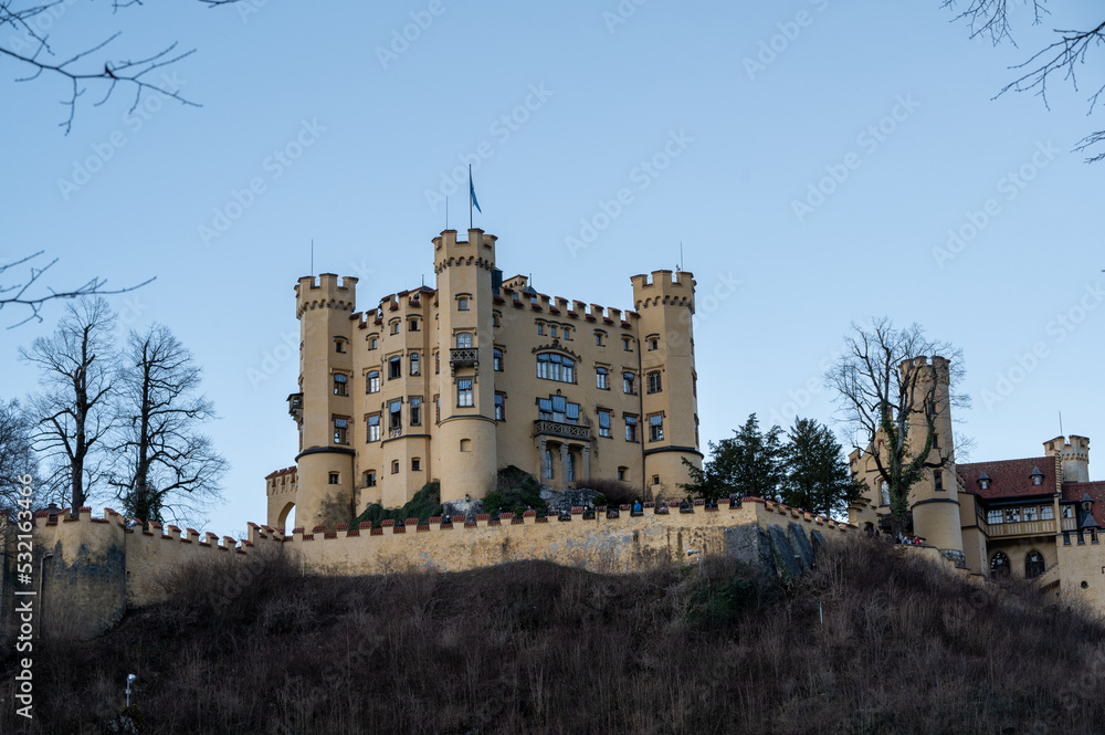 old castle in the country
