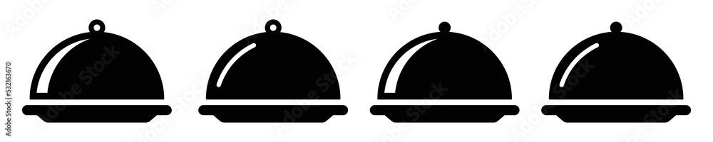 Tray plate icon. Food plate service icon, vector illustration Tray plate icon. Food plate service icon, vector illustration