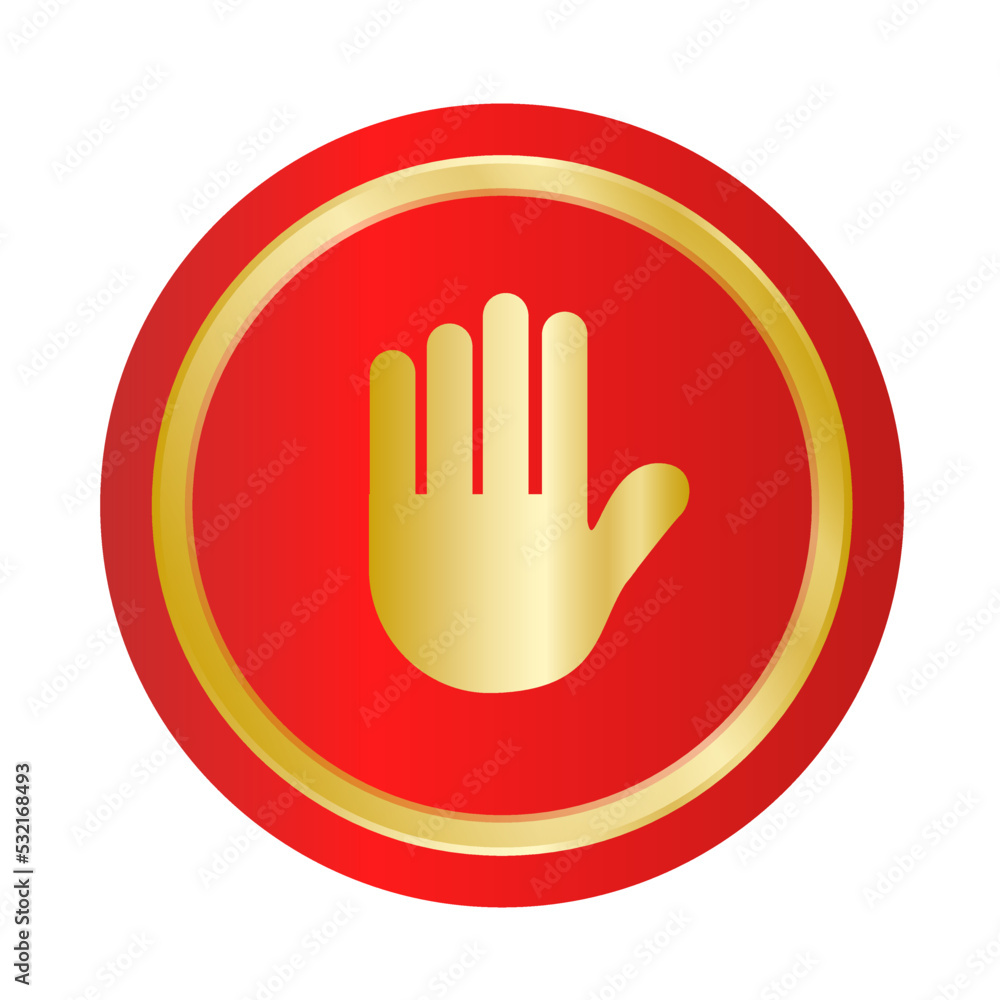 Stop sign icon vector design. Stop sign icon Stop sign icon vector design. Stop sign icon