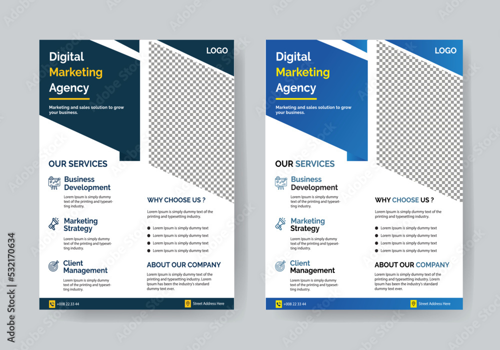 Digital marketing flyer design template, Flyer design, digital marketing agency flyer template, Corporate business flyer template design bundle. flyer template
Digital marketing flyer design template, Flyer design, digital marketing agency flyer template, Corporate business flyer template design bundle. flyer template