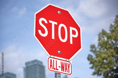 Photography stop sign
