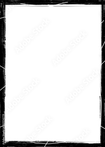 Computer designed highly detailed grunge frame with space for your text or image. Great grunge layer for your projects.