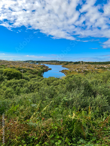 Lough Waskel by Burtonport, County Donegal, Ireland - Seen from the Railway walk