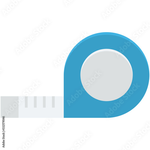 Tape Measure Vector Icon 