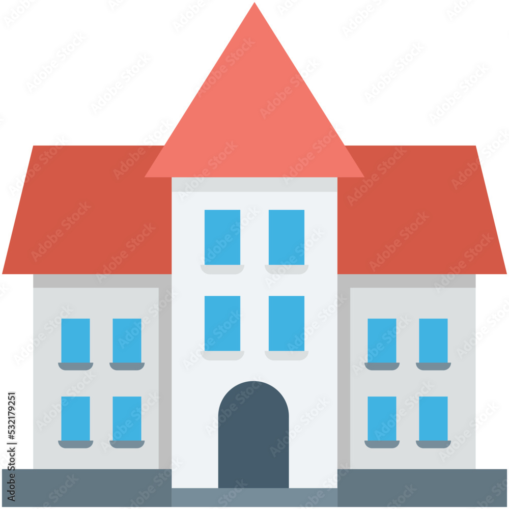 Farmhouse Vector Icon Farmhouse Vector Icon