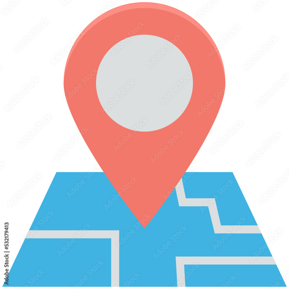 Map Locator Vector Icon Map Locator Vector Icon