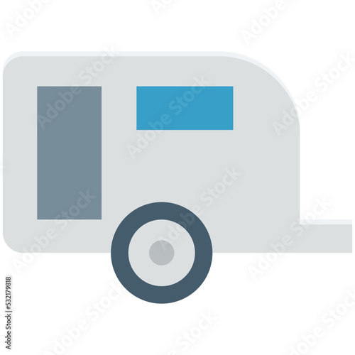 Caravan Vector Icon