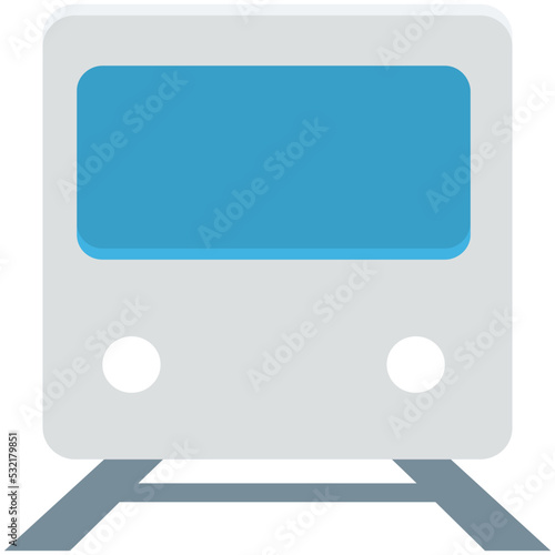 Tram Vector Icon 